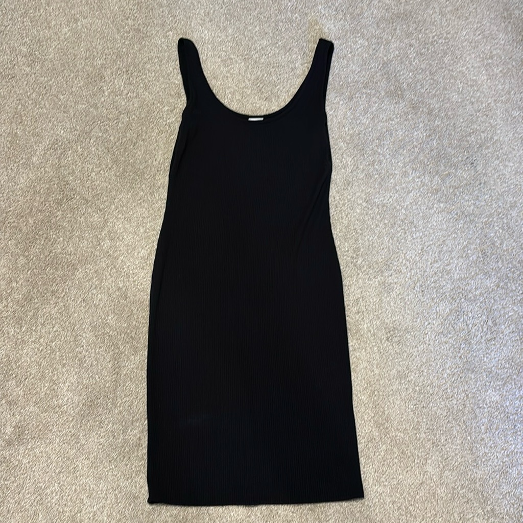 H&M Black Jersey Dress Size M